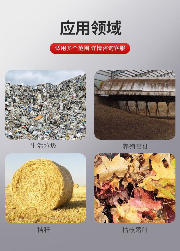 有机肥发酵机应用范围